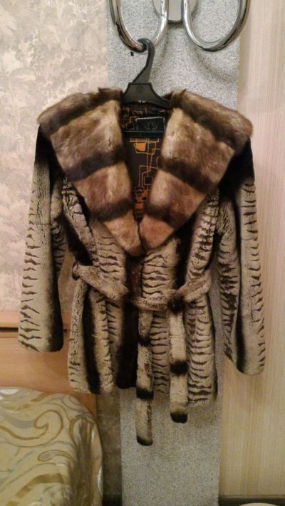 Лот: 6103387. Фото: 1. Куртка из шиншиллы. Верхняя одежда