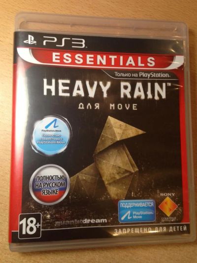 Лот: 5168874. Фото: 1. Heavy rain диск PS3. Игры для консолей
