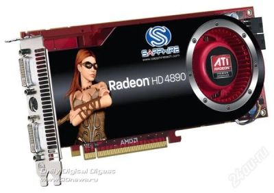 Лот: 1720127. Фото: 1. PCI-E Sapphire HD4890 1024Mb 256... Видеокарты