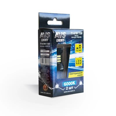 Лот: 20584500. Фото: 1. T147B T20/белый/(W3*16q) 18SMD... Оптика и освещение