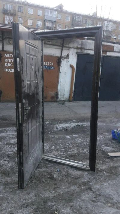 Лот: 11217184. Фото: 1. Дверь левого открывания 960х2050. Двери входные