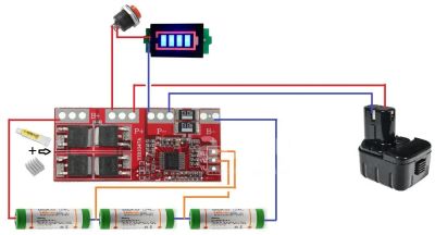 Лот: 23018928. Фото: 1. BMS плата защиты 3S 12.6V30A литиевой... Батарейки, аккумуляторы, элементы питания