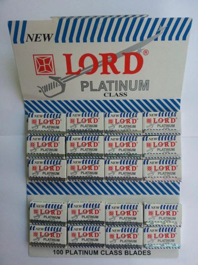Лот: 4022678. Фото: 1. Лезвия двухсторонние Lord Platinum... Уход за лицом 