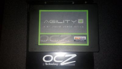 Лот: 9518899. Фото: 1. SSD диск 64GB OCZ Agility4+ переходник... SSD-накопители