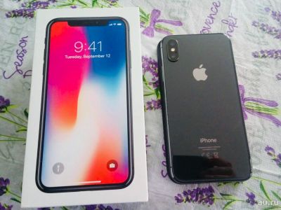 Лот: 13663563. Фото: 1. iPhone X 64 gd чёрный. Смартфоны