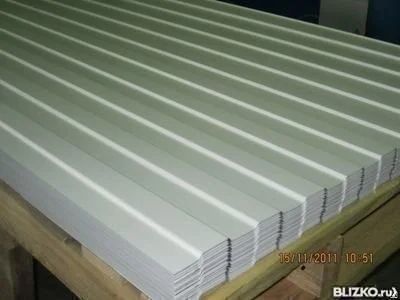 Лот: 9184359. Фото: 1. Профнастил С8 RAL9003 Белый L... Кровельные материалы