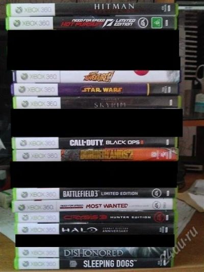 Лот: 2870567. Фото: 1. Игры на Xbox 360 (13 игр; обмен... Игры для консолей