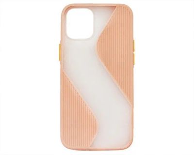 Лот: 20886986. Фото: 1. Чехол iPhone 12 Mini ZigZag (персик... Чехлы, бамперы