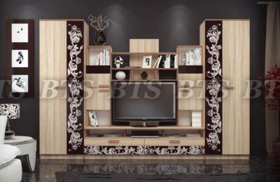 Лот: 8429010. Фото: 1. Гостиная Багира. Гостиные, стенки, горки
