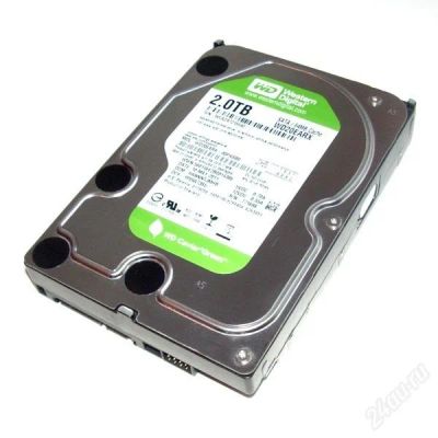 Лот: 2167851. Фото: 1. б/у 2 дня жёсткий диск SATA-3... Жёсткие диски (HDD)