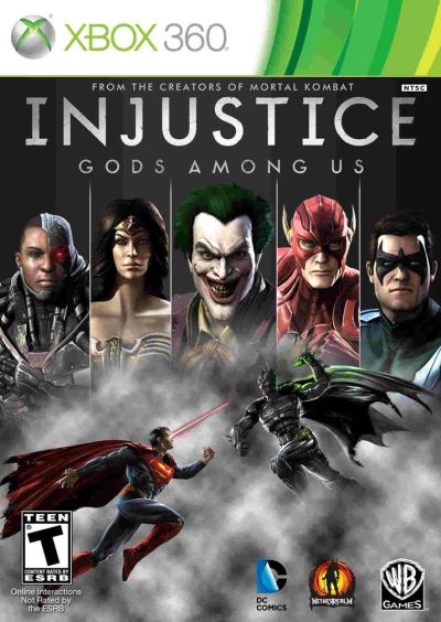 Лот: 14667799. Фото: 1. Injustice Gods Among Us Xbox 360. Игры для консолей
