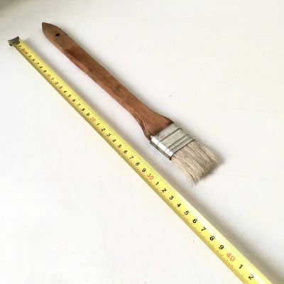 Лот: 13934151. Фото: 1. Кисть покрасочная 13 см из натуральной... Ручной инструмент