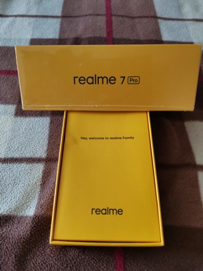 Лот: 17743534. Фото: 1. Смартфон realme 7 Pro, серый. Смартфоны