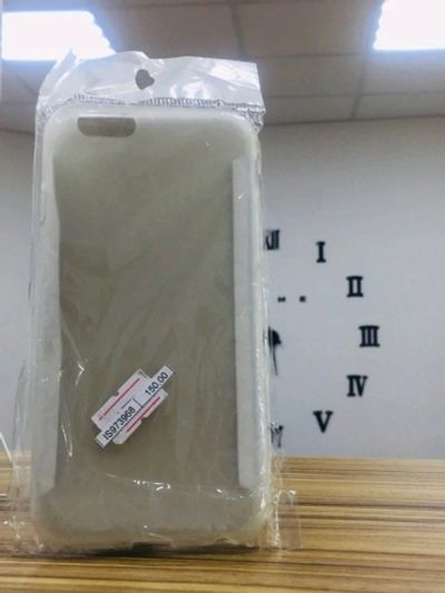 Лот: 11724792. Фото: 1. Силикон iPhone 6 Pudding Серый. Чехлы, бамперы