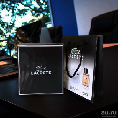 Лот: 13027044. Фото: 1. Парфюмерная вода Lacoste 3в1 для... Мужская парфюмерия