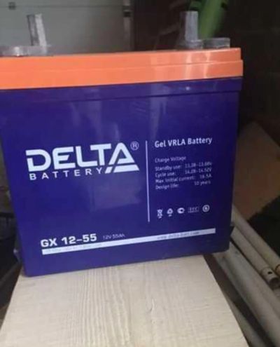 Лот: 16702229. Фото: 1. Аккумулятор Delta GX 12-55Ан. Аккумуляторы