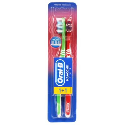 Лот: 25632226. Фото: 1. Зубная щетка Oral-B, 3D Classic... Уход за полостью рта