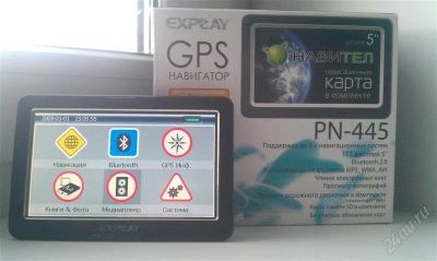 Лот: 1316547. Фото: 1. Навигатор Explay pn-445. GPS-навигаторы