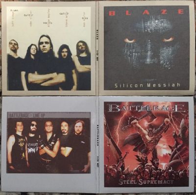 Лот: 19606252. Фото: 1. 3CD "Blaze" + 3CD "Battlerage... Аудиозаписи