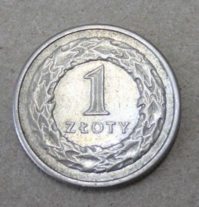 Лот: 23275436. Фото: 1. Польша 1 злотый 1992 года. Европа
