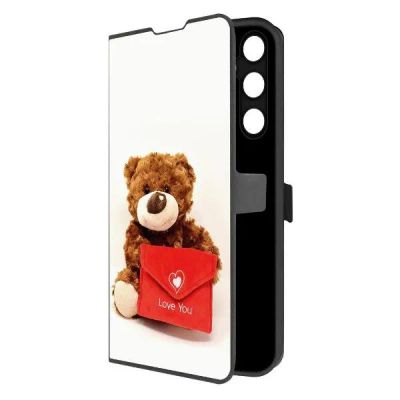 Лот: 25135637. Фото: 1. Чехол Krutoff Eco Book "Медвежонок... Чехлы, бамперы