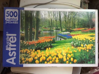 Лот: 14559425. Фото: 1. Пазлы тюльпаны 500 шт. Пазлы