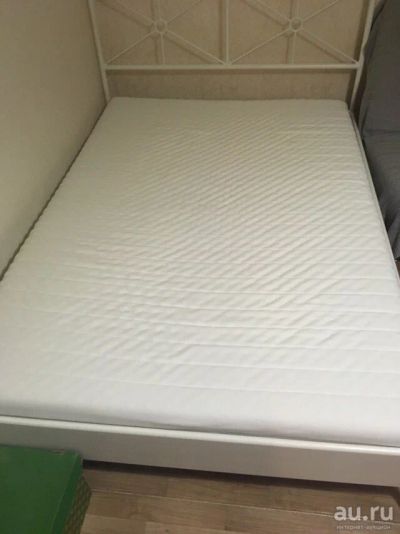 Лот: 13239673. Фото: 1. Кровать из Ikea + матрас. Кровати