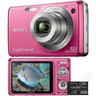 Лот: 1678927. Фото: 1. Цифровой фотоаппарат Sony Cyber-shot... Цифровые компактные