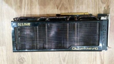 Лот: 14729882. Фото: 1. Видеокарта Gigabyte GTX 570. Видеокарты