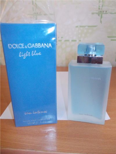 Лот: 10902988. Фото: 1. Light Blue Intense от Dolce&Gabbana... Женская парфюмерия