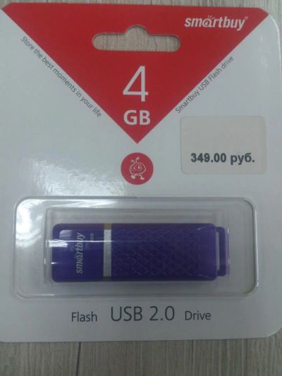 Лот: 9542639. Фото: 1. Флэш-карта карта 4gb. USB-флеш карты