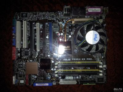 Лот: 9414749. Фото: 1. ASUS P5w64 ws pro+процессор+охлаждение... Материнские платы