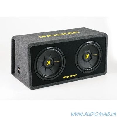 Лот: 3962077. Фото: 1. Сабвуфер корпусной двойной Kicker... Сабвуферы
