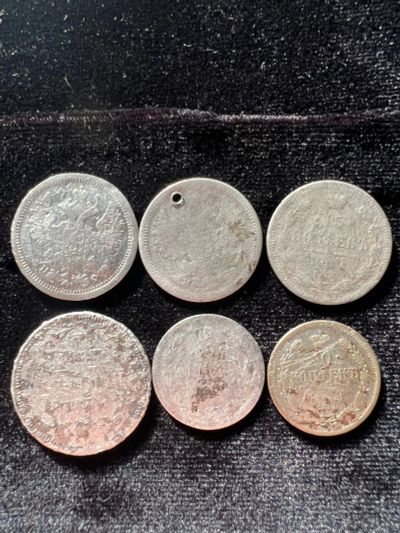 Лот: 19949244. Фото: 1. Лот царских монет из серебра 10... Россия до 1917 года