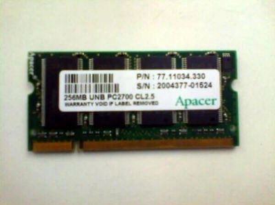 Лот: 4307762. Фото: 1. оперативная память 256MB Apaser... Другое (носители информации)