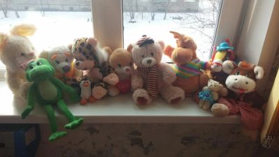 Лот: 7026659. Фото: 1. Мягкие игрушки одним лотом. Мягкие