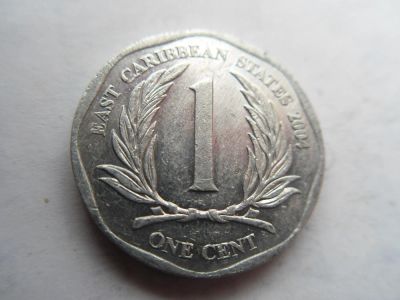 Лот: 11016073. Фото: 1. Восточные Карибы 1 цент 2004. Америка