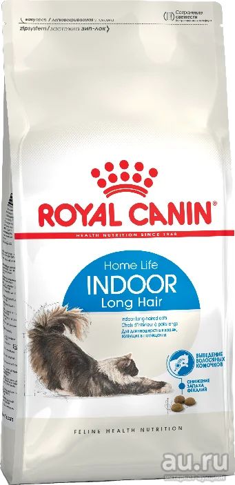 Лот: 12992658. Фото: 1. корм Royal Canin Indoor Long Hair... Корма