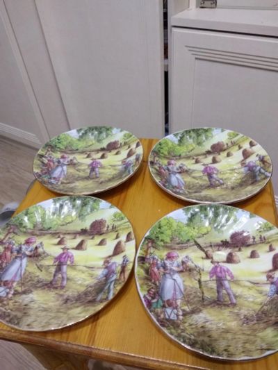 Лот: 15295952. Фото: 1. Блюдца 4 шт.. Кухонные аксессуары