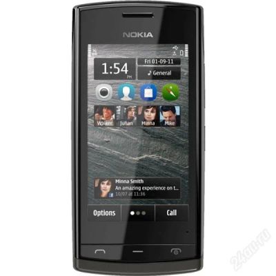 Лот: 1935929. Фото: 1. Cотовый телефон Nokia 500 Новый... Смартфоны