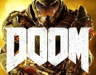 Лот: 7935789. Фото: 1. Диск Ps4 DOOM 2016 торг. Игры для консолей