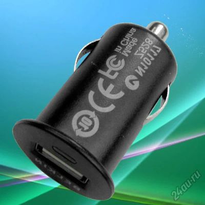 Лот: 5858980. Фото: 1. Автомобильный адаптер USB. Зарядные устройства, блоки питания, адаптеры сетевые для смартфонов