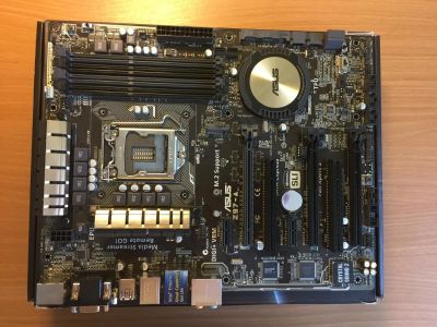 Лот: 9550397. Фото: 1. Материнская плата ASUS Z97-A... Материнские платы