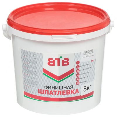 Лот: 24104947. Фото: 1. Шпатлевка ВТВ, финишная, для внутренних... Смеси, шпатлевки, цемент