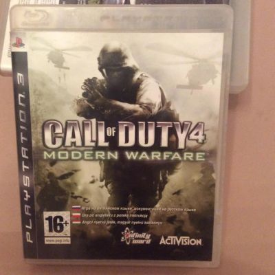 Лот: 6901703. Фото: 1. Call of duty 4 Modern warfare... Игры для консолей