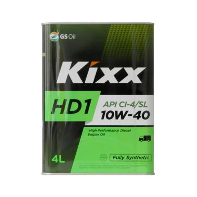 Лот: 9325805. Фото: 1. Масло моторное Kixx HD1 CI-4 10W40... Масла, жидкости