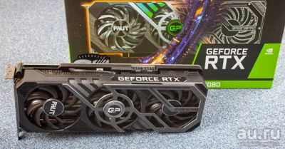 Лот: 17303931. Фото: 1. Видеокарта Palit GeForce RTX 3080... Видеокарты