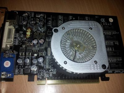 Лот: 3741111. Фото: 1. Видеокарта 6600 PCI-E 128Mb. Видеокарты