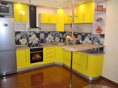 Лот: 9078889. Фото: 1. Кухонный гарнитур "Ромашка". Кухонные гарнитуры