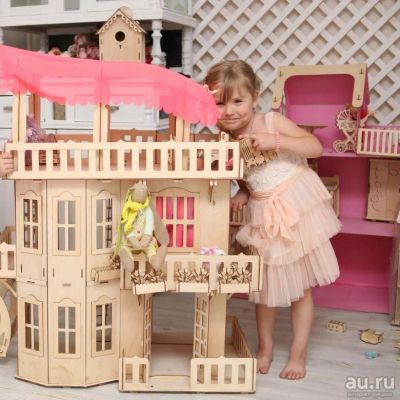 Лот: 12780745. Фото: 1. Кукольный дом для Барби. Игровые домики, палатки
